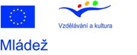 nápis mládež, logo EU - Vzdělávací politika