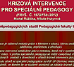 KRIZOV� INTERVENCE PRO SPECI�LN� PEDAGOGY (FRV�.  �. 1973/F5b./2012) Michal R��i�ka, Milu�e Hutyrov�